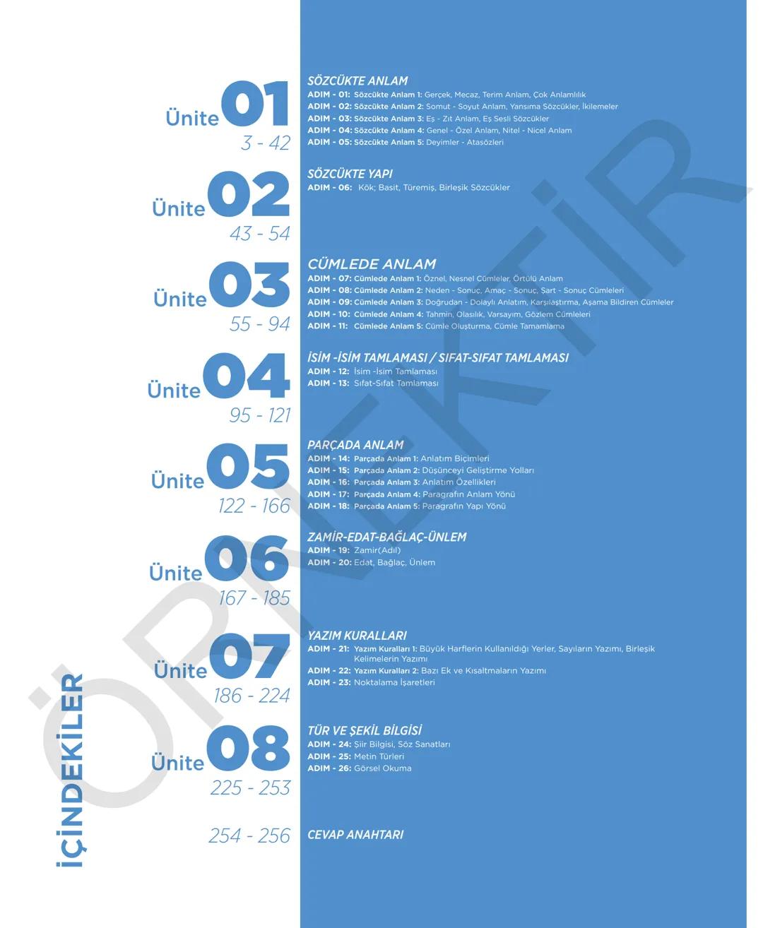 6. SINIF TÜRKÇE
Sevgili öğrenciler,
Soruları olduğu kadar etkinliği ve konu anlatımları da yeni nesil olan
Dergi Konseptinde Yeni Nesil Deft