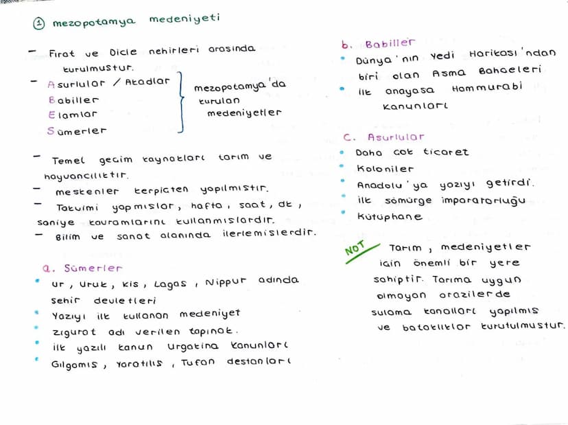 *
İLK UYGARLIKLAR
medeniyet (uygarlit); bir ülte
*
veya topluma
yanı sıra
nda
* llt medeniyetlerin kurulması-
etkili olan fat. ;
ait maddi v