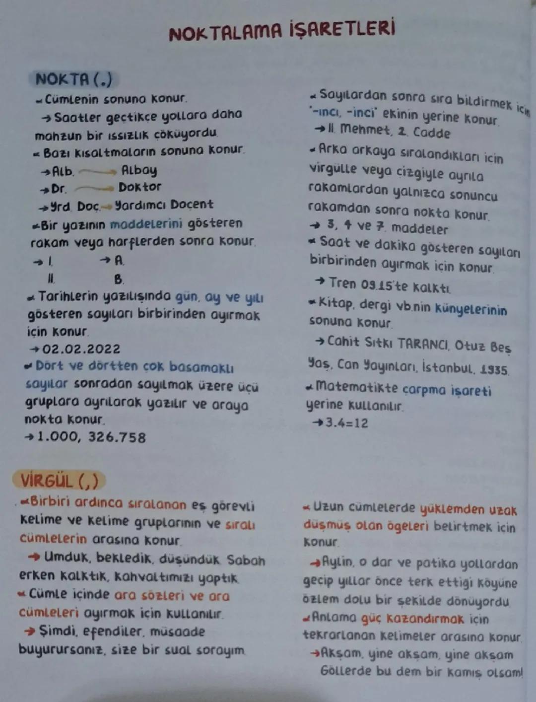 # NOKTALAMA İŞARETLERİ

NOKTA (.)

-Cümlenin sonuna konur.

→Saatler gectikce yollara daha
mahzun bir ıssızlık çöküyordu

<<Bazı Kısaltmalar