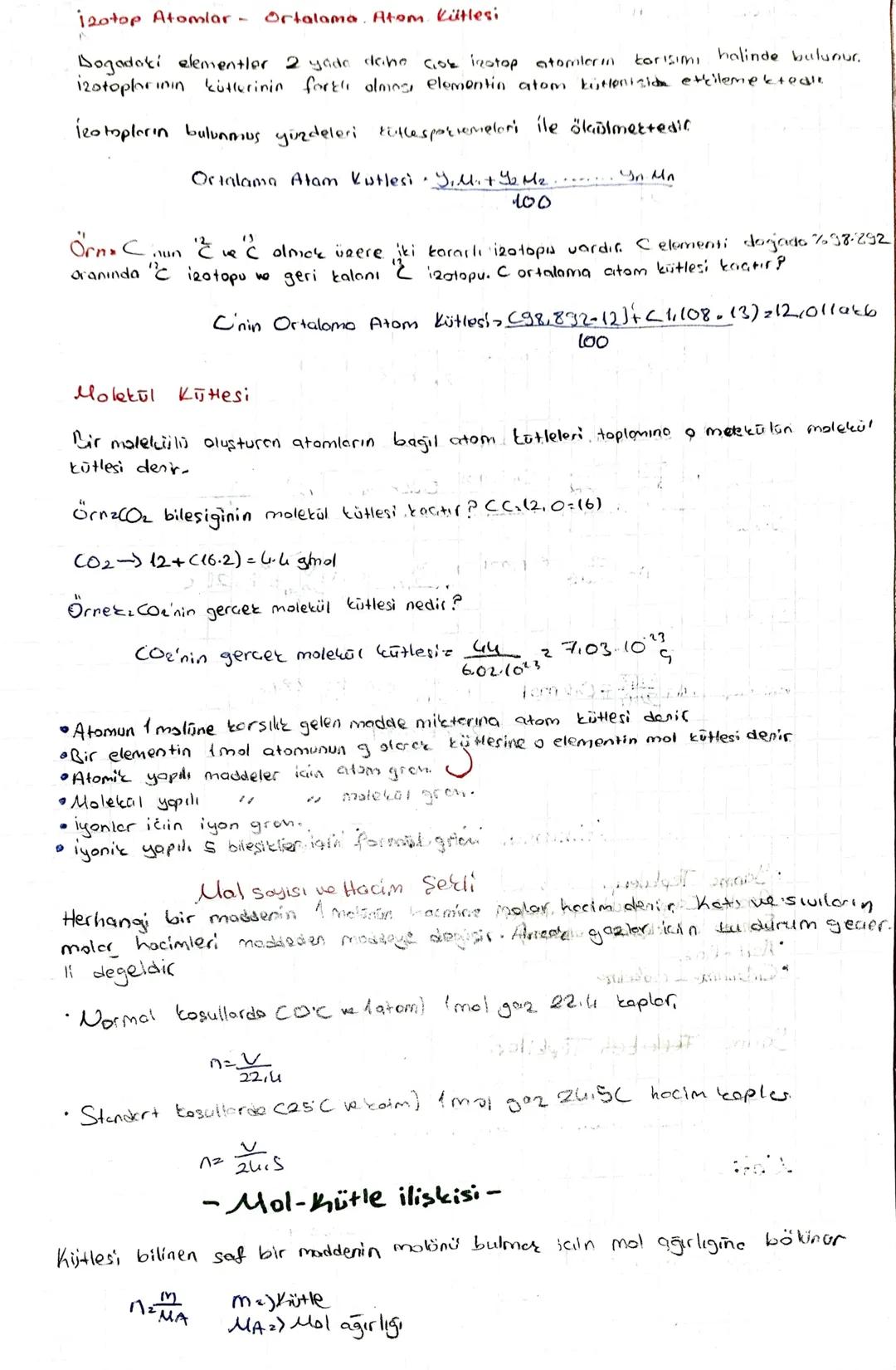 12
Mol Kavramı -
Avogadro Sayısı ve mol Kavrami
mistorid,
Kütle spectrometresi ile 1 tane. Cizotopunun ikatles: 1,9926.10 olor de
Mol, 12g &