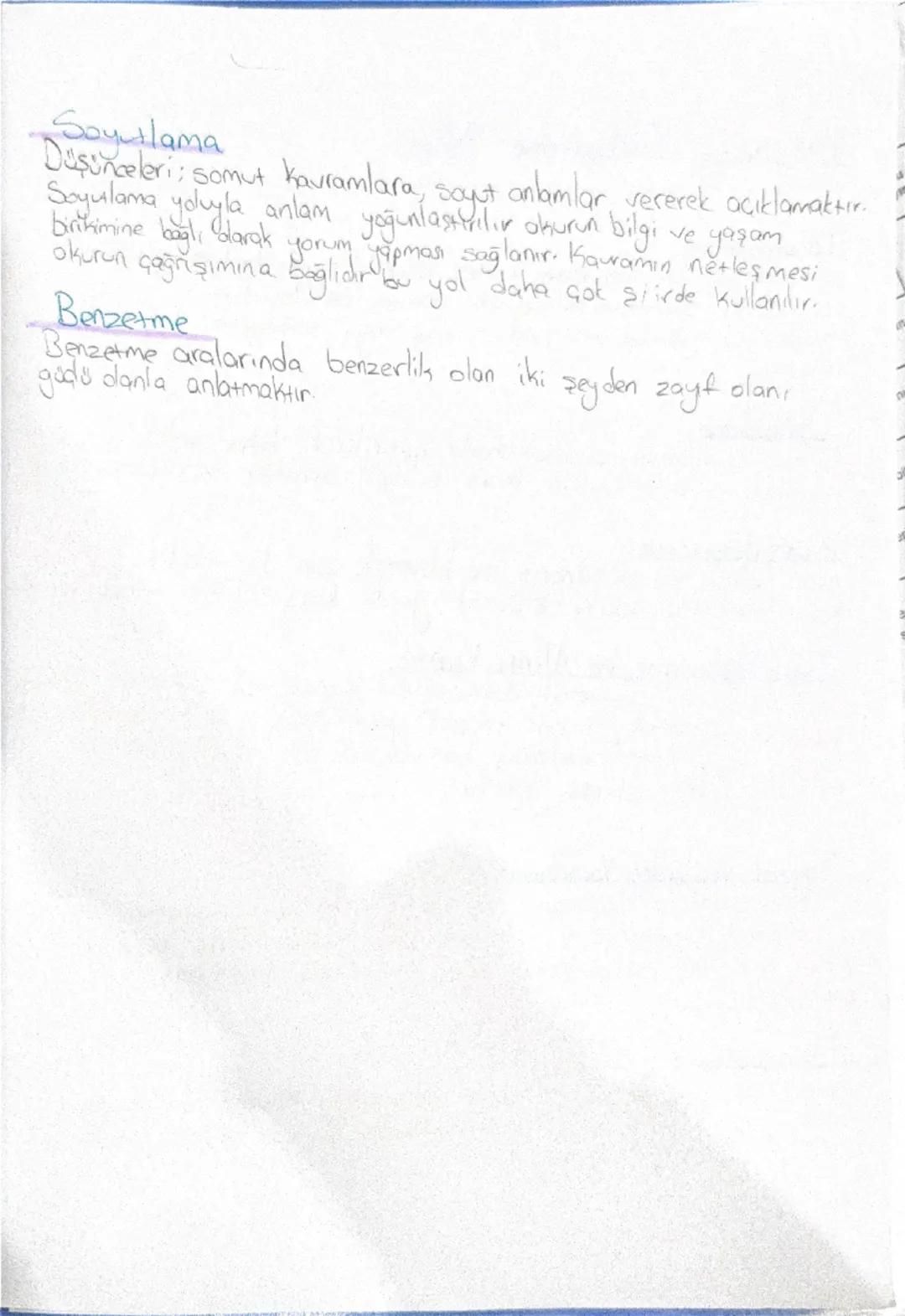 Düşünceyi Geliştime Yollan
Tanımlama
Bir varligi bir kavramı temel özellikleriyle belirtmektir.
"bu nedir sorusunun cevabı tanım comlesidir.
