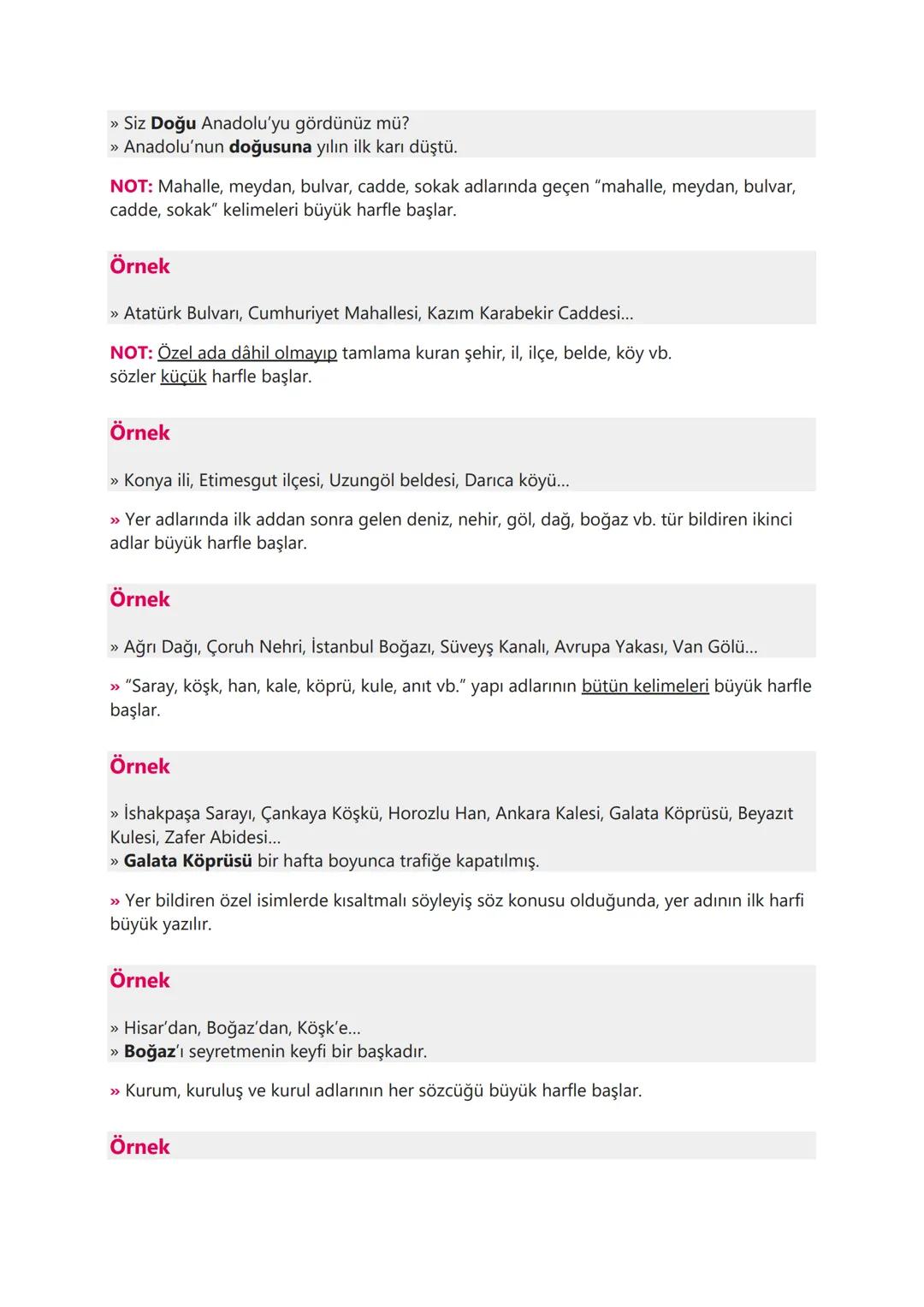 Yazım (İmlâ) Kuralları
YAZIM (İMLÂ)
KURALLARI
Büyük Harflerin
Kullanıldığı Yerler
Sayıların Yazımı
Birleşik Kelimelerin
Yazımı
Kısaltmaların