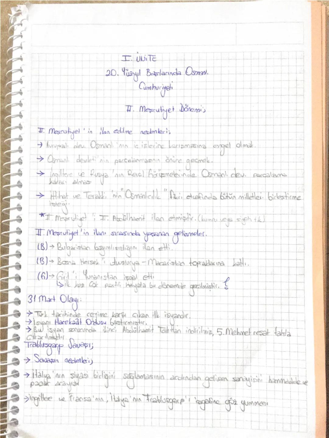 Ir. Meşrutiyet
I. UNITE
20. Yüzyıl Başlarında Osmant.
Cumhuriyet
I.
#. Mescutiyet Dönemi's
in ilan edilme nedenleri,
→ Aurupal, dev. Osmaal.