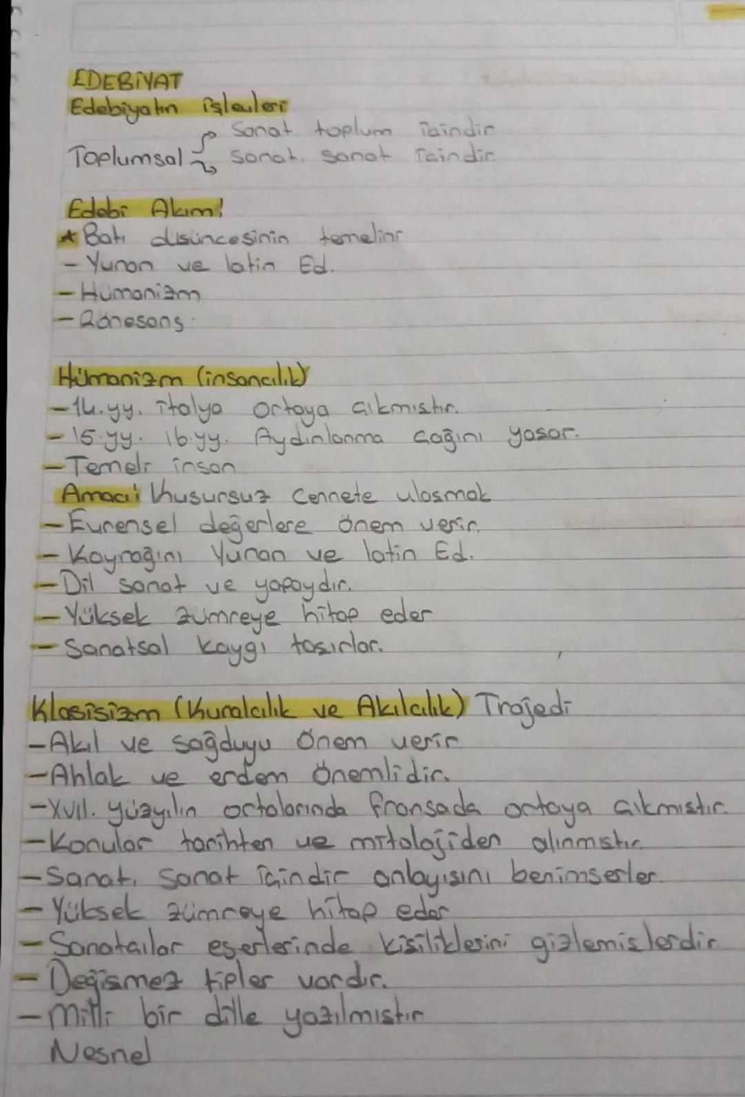 EDEBİYAT
Edebiyatın işleuleri
Sonat toplum Taïndir.
Toplumsal Sonat, sonat Taindic
Edebi Akım!
* Batı disüncesinin temelior
- Yunon ve latin