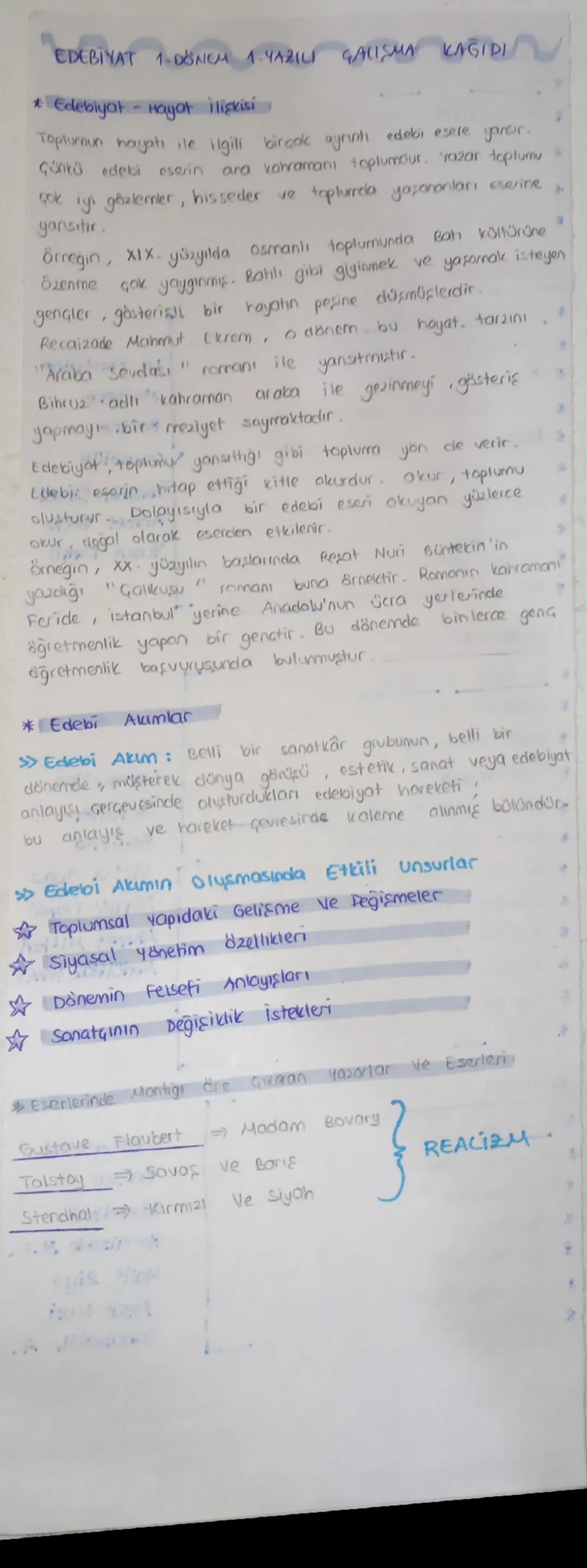 11. Sınıf Edebiyat Sınavına Kolay Hazırlık: Özetler ve Önemli Bilgiler