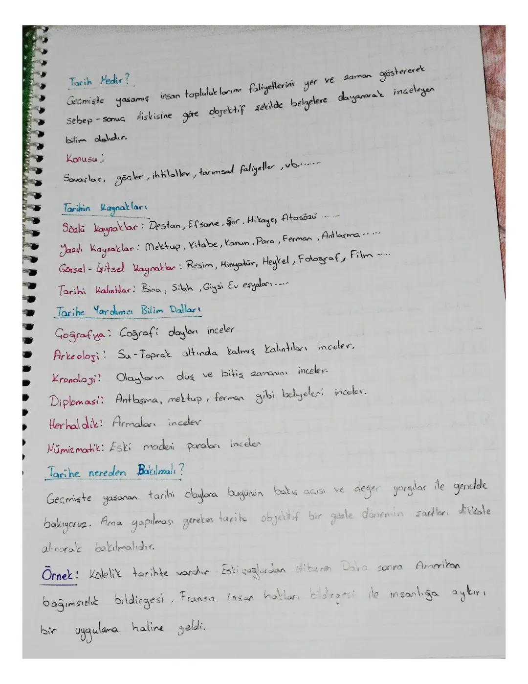 9.sınıf tarih