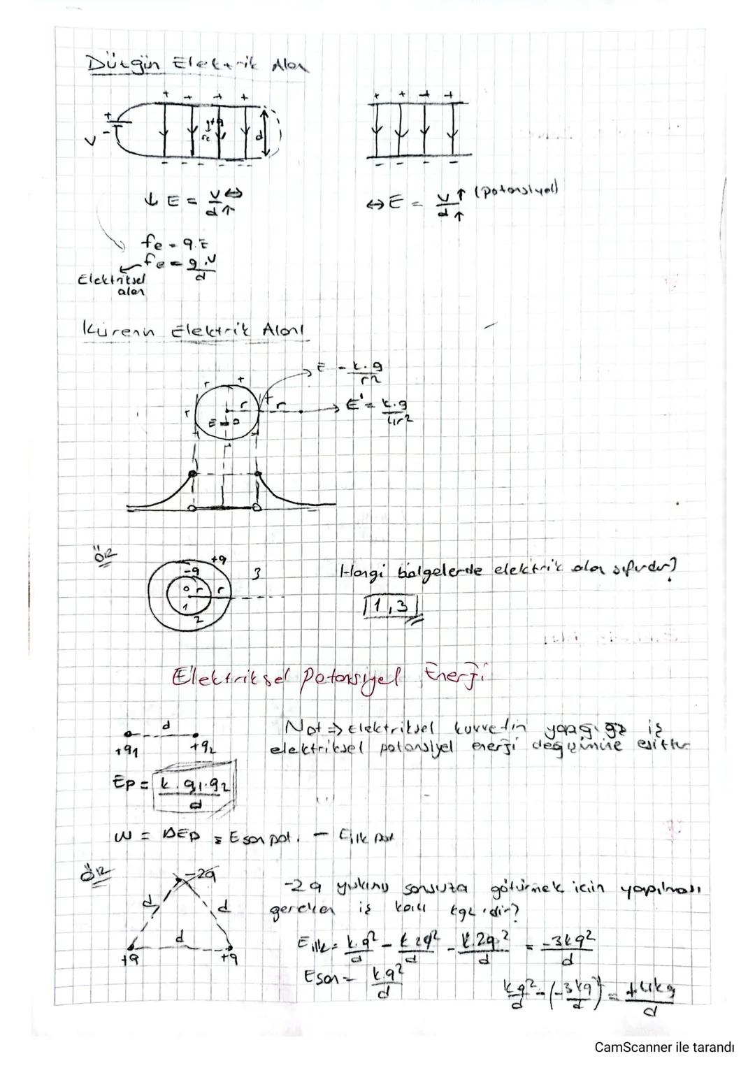 1
Elektriksel kuvvet
情
Elektrik
91
92
d
f~
Ifil -f2l = k. 91.92
91
#
+9
d
2
"
92
V hızıyla (ty) yönünde fırlatılan ty yüklü comis
izlediği y