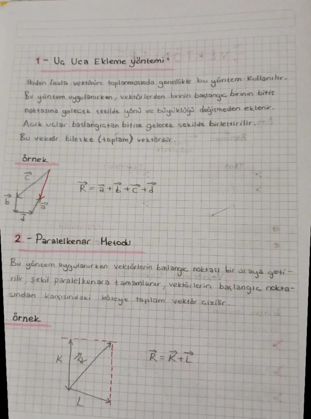 VEKTÖRLERE
Vektörün kelime anlamı yönlendirilmiş doğru parçasıdır.
Bir başlangıç noktası bir bitiş noktası, doğrultusu, yönü ve şiddeti olan