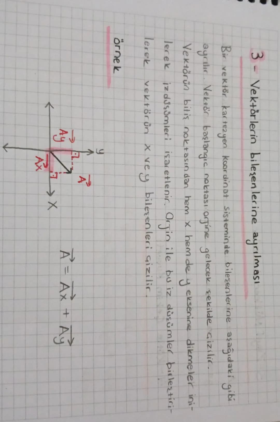 VEKTÖRLERE
Vektörün kelime anlamı yönlendirilmiş doğru parçasıdır.
Bir başlangıç noktası bir bitiş noktası, doğrultusu, yönü ve şiddeti olan