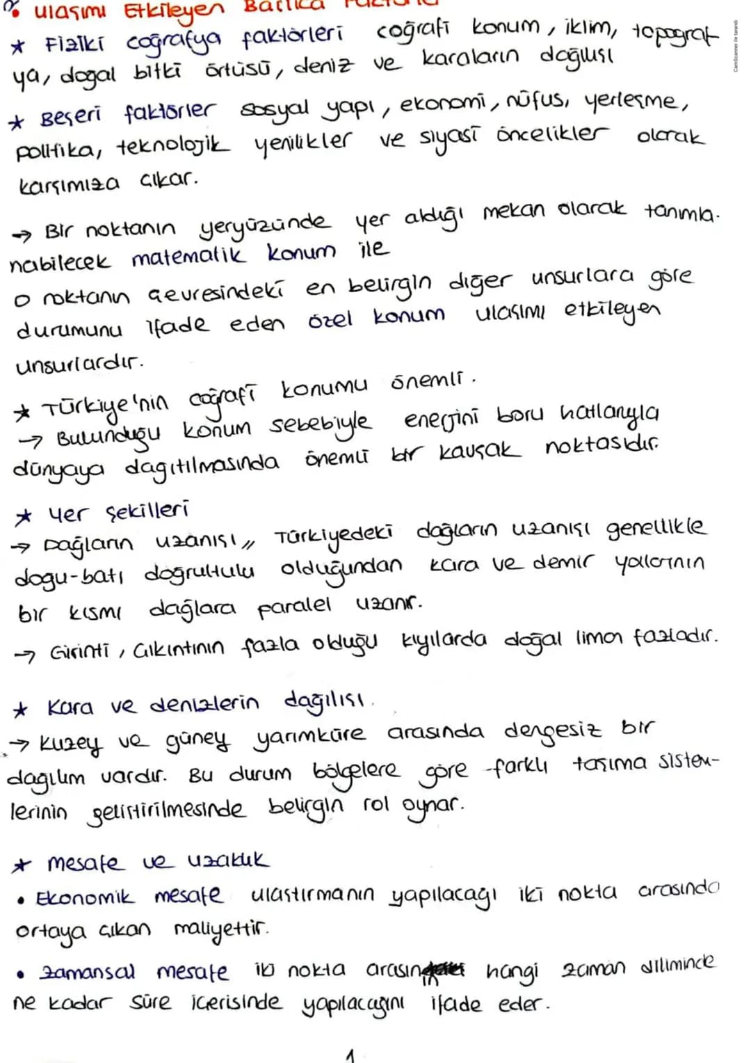 1 Hafta
ulaşım Coğrafyası
ulaşım ve coğrafya ilişkisi
* ulaşım kavramı, yapısı ve çerçevesi
ularımı ile
→ ularım coğrafyası kara, deniz, hav