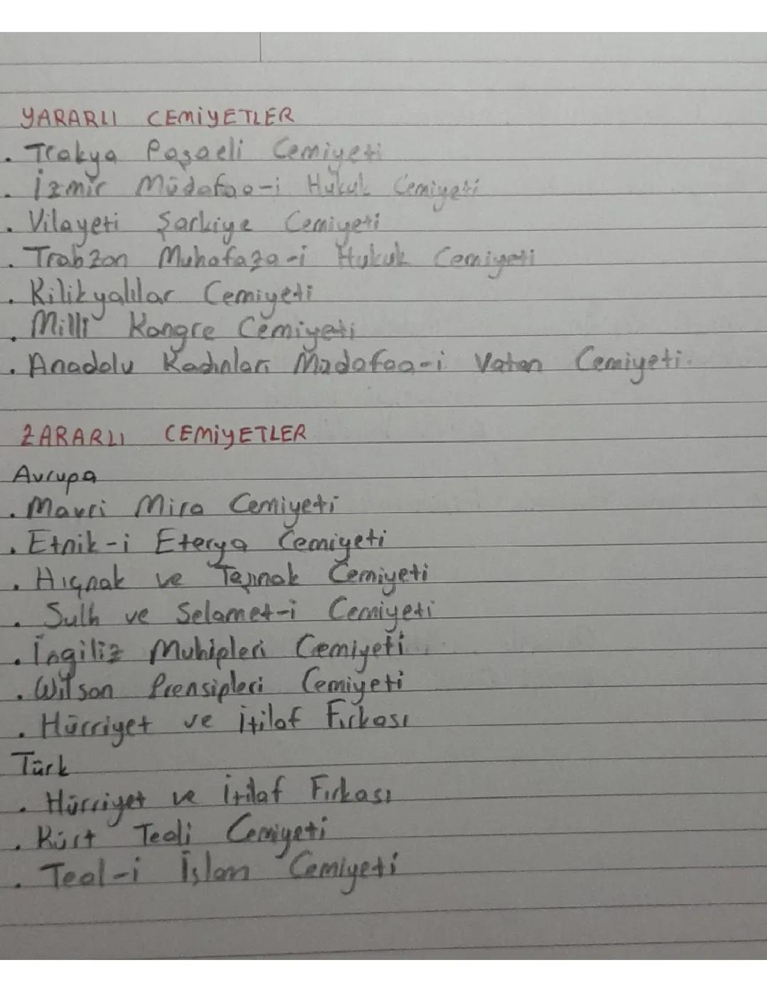 Yararlı ve Zararlı Cemiyetler