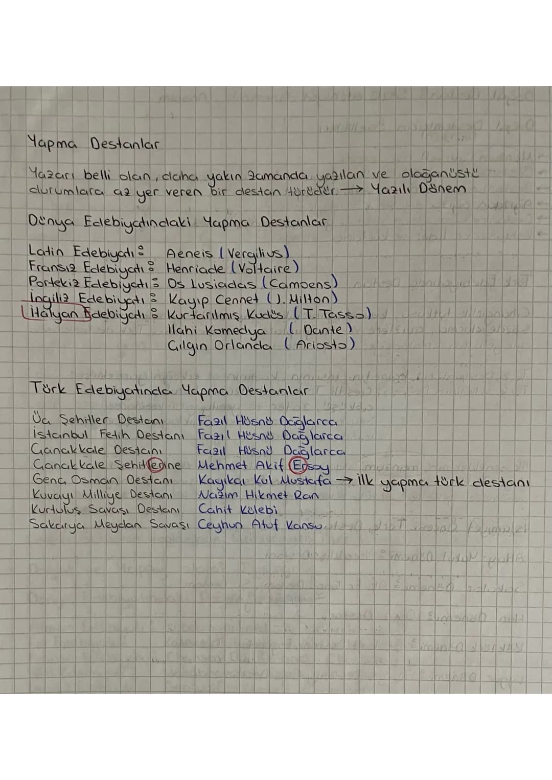 Destan
Destanlar ilk caglarda ortaya çıkmış sözlü edebiyat ürünleridir.
Milletleri derinden etkileyen tarihi ve sosyal olayları anlatan edeb