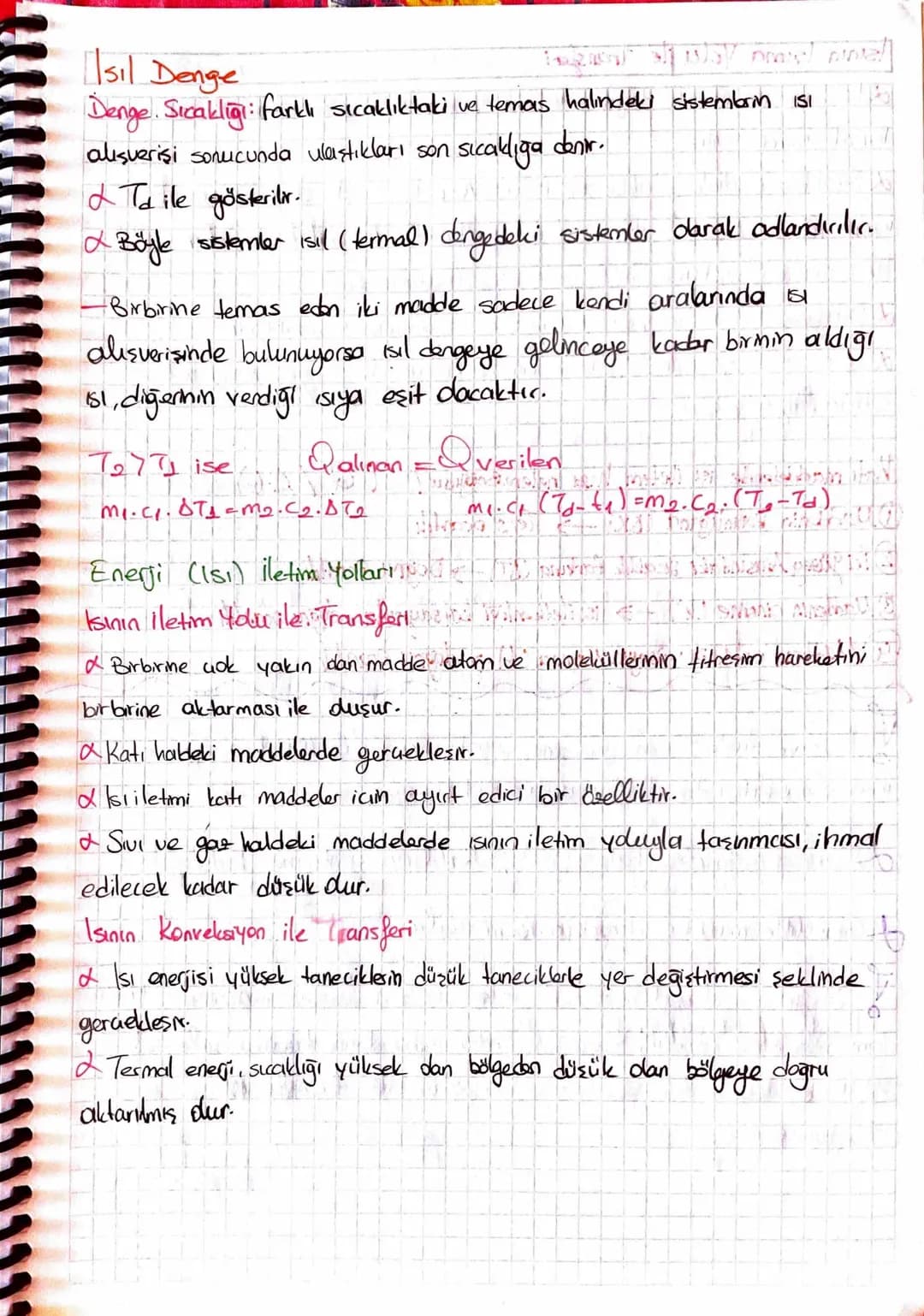 -Isi ve Sıcaklık-
Sıcaklık: Maddeyi oluşturan taneciklarin ortalama kinetik enerjisi ile ilgili
bir büyüklüktür.
If Sıcaklık enerji değildir