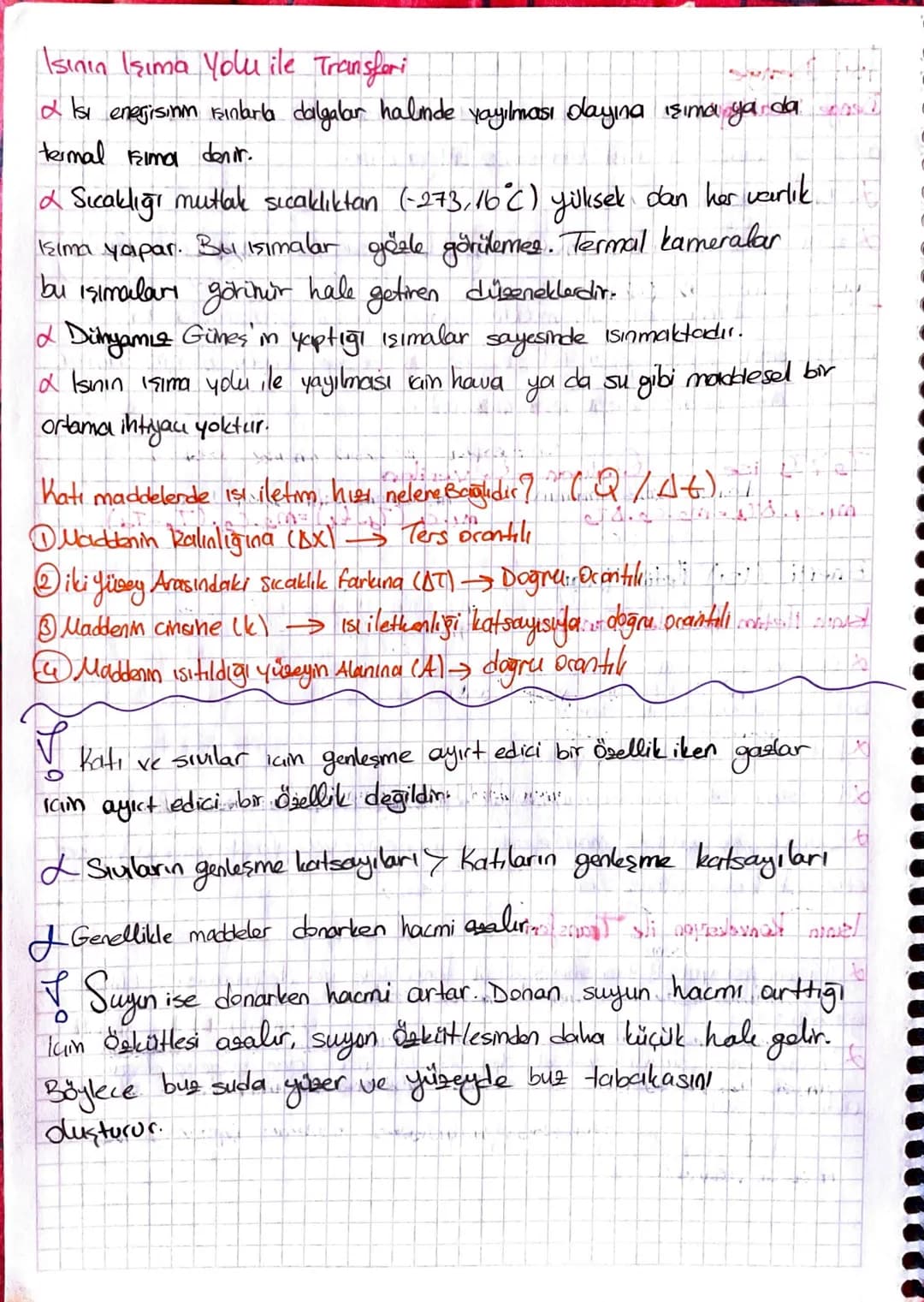 -Isi ve Sıcaklık-
Sıcaklık: Maddeyi oluşturan taneciklarin ortalama kinetik enerjisi ile ilgili
bir büyüklüktür.
If Sıcaklık enerji değildir