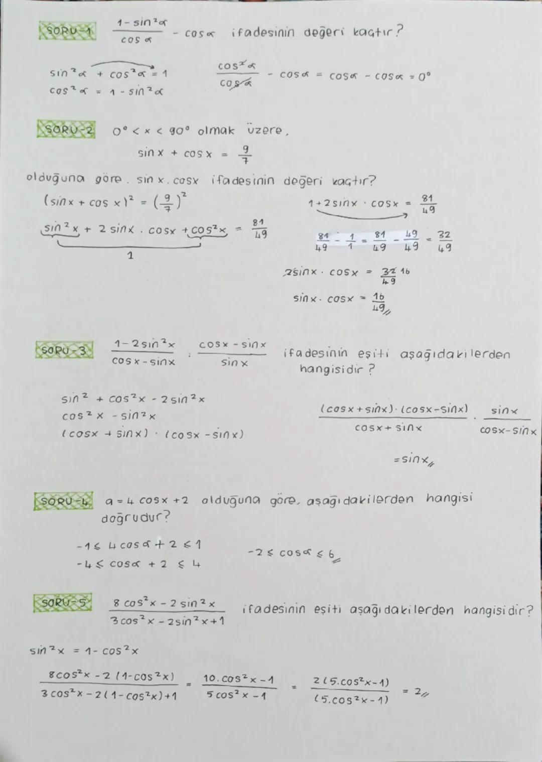 --- OCR Start ---
TRIGONOMETRİ - 1
■ YÖNLÜ AÇILAR
A
bitim kenarı
Ja
Başlangıç kenarı B
BOA nın yönü pozitif
m(B\hat{OA})=a
başlangıç kenarı
