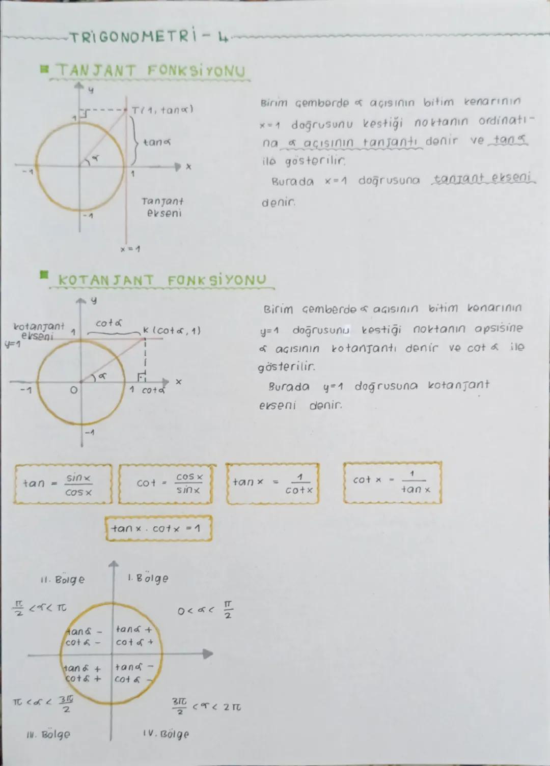 --- OCR Start ---
TRIGONOMETRİ - 1
■ YÖNLÜ AÇILAR
A
bitim kenarı
Ja
Başlangıç kenarı B
BOA nın yönü pozitif
m(B\hat{OA})=a
başlangıç kenarı
