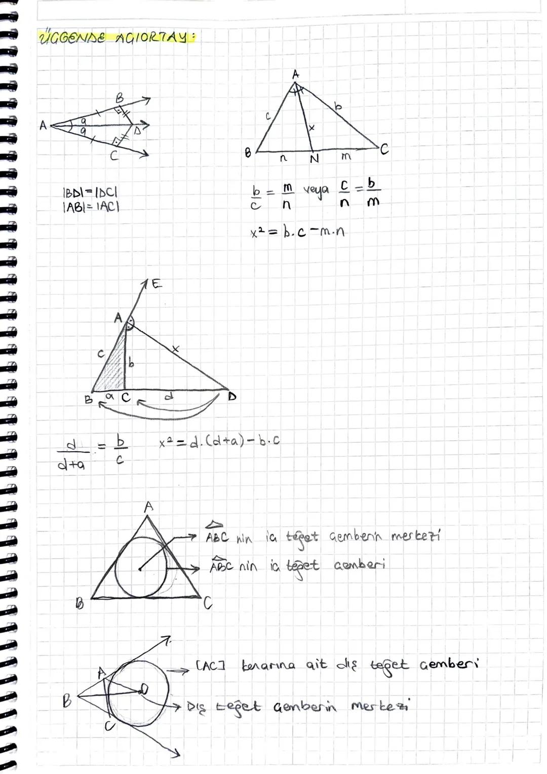 ÜGGENDE AGIORTAY:
A
a
a
B
C
C
A
X
b
B
n
N
m
11
د
او
3
C
b
=
veya
-
n
n
عام
IBDI = IDCI
IABI=IACI
с
B
c
d
d+a
=
B
A
E
a
d
دام
x² = b. c-m.n
x