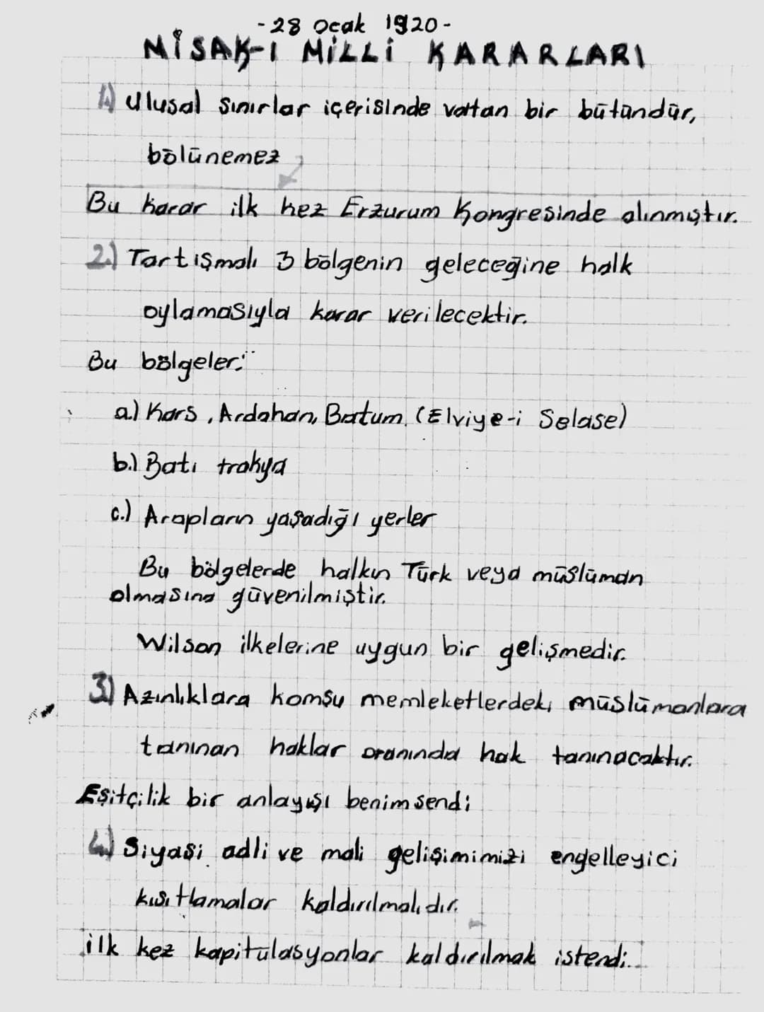 AMASYA GENELGESİ (20-22 Haziran)
1919
1) vatanın bütünlüğü, ulusun bağımsızlığı
tehlikededir. (Asil Gerekçe)
2) istanbul Hükümeti Sorumluluk