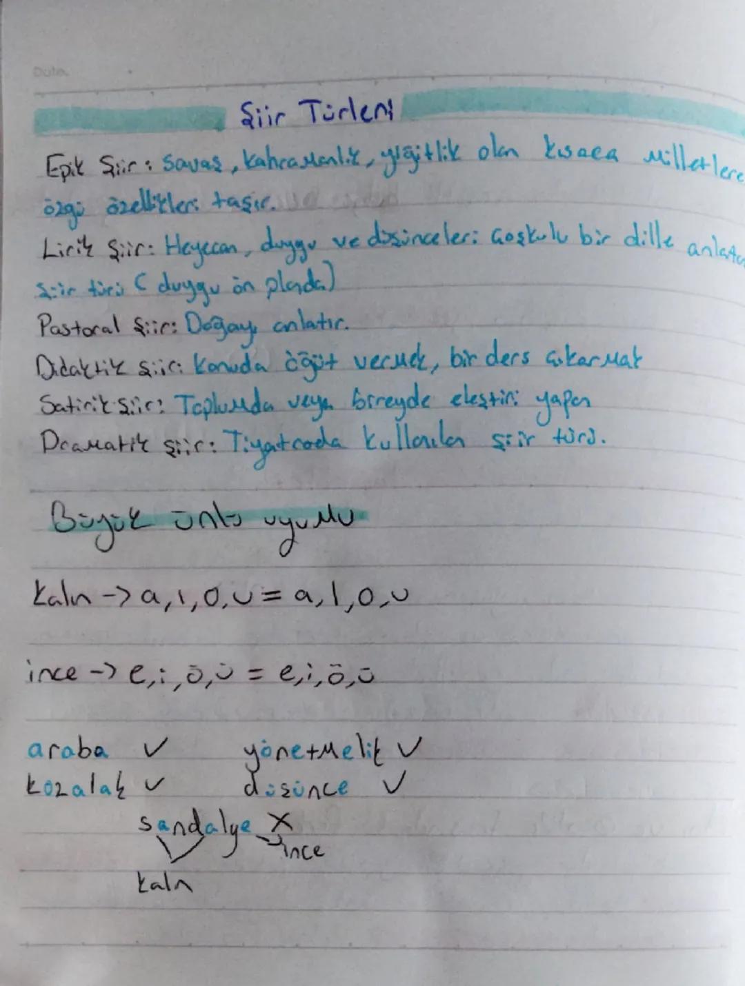 Dota

Şiir Türleni
Epik Şiir: Savaş, kahramanlik, yläitlik olan kısaca Milletlere
özgü özellikler: taşır.
Lirik şiir: Heyecan, duygu ve düşü