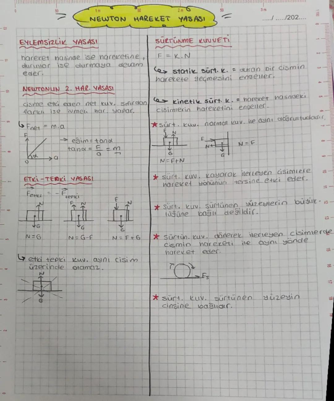 # NEWTON HAREKET YASASI

## EYLEMŞİZLİK YASASI!
harekət halində isə hərəkətinə, duruyor ise durmaya devam edər.

## NEWTONUN 2. HAR. YASASI
