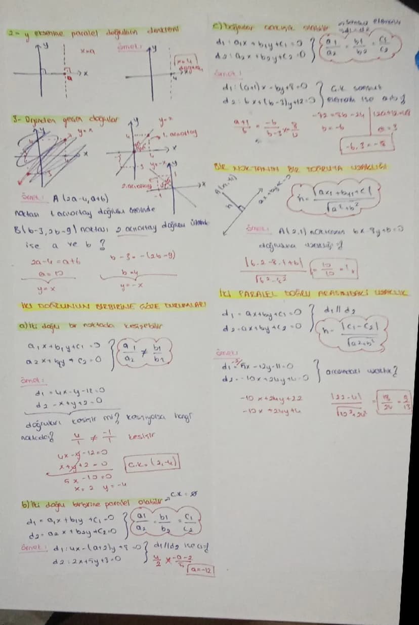 ANALITIK GEOMETRI
Kural
مواق.
(+)
1. bige
(+)
X
3bölge
4.6dge
(-,-5
(+₁-)
Sneki A (2x-6, 3x-3)
noklasy eksent counde
ise A noktoran Loord-
n