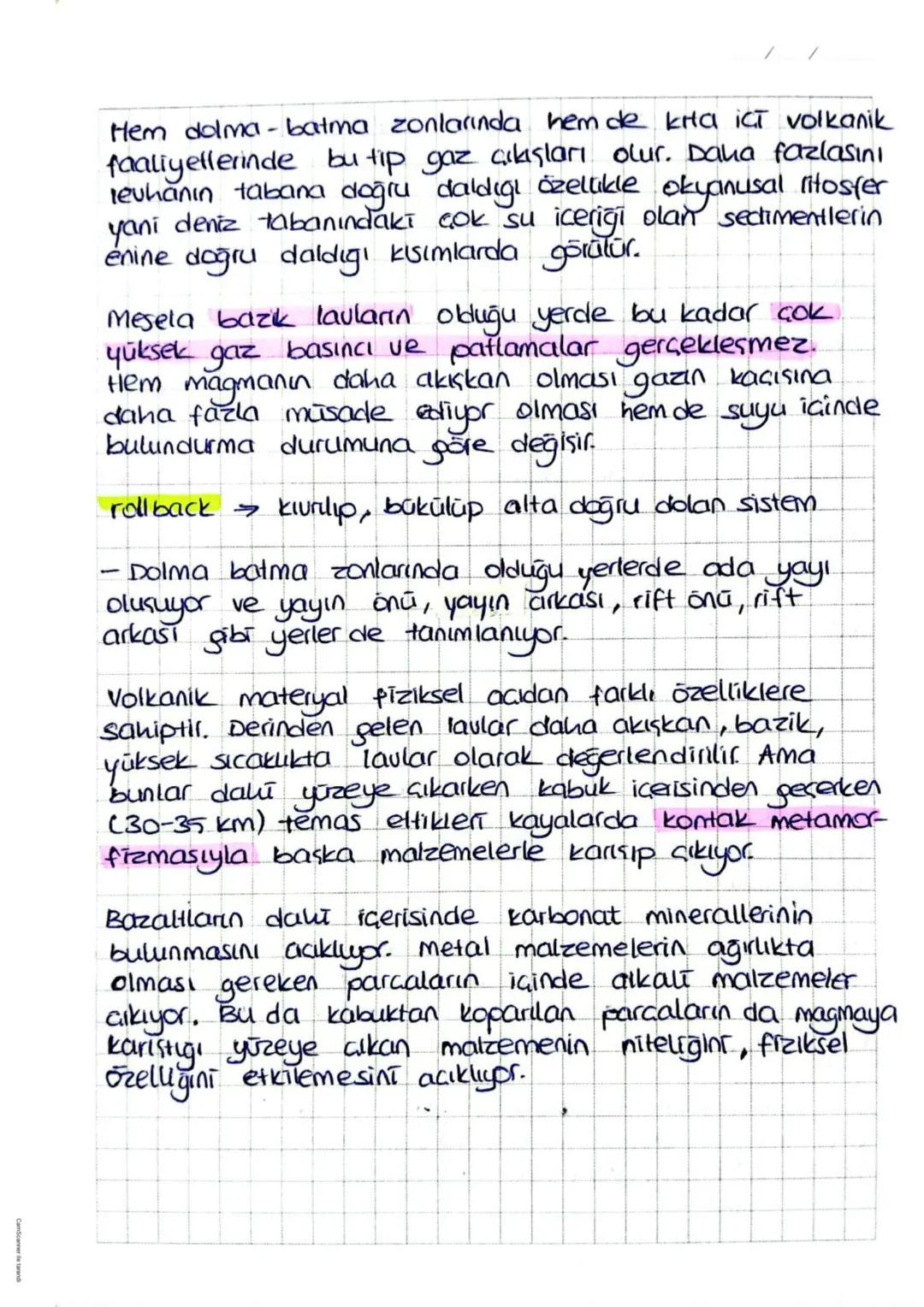 02/10/2023
Volkanoloji
1. Hafta Volkanoloji, Temel Kavramlar, Levha Tek-
toniği, Volkanizma
magmanın yani yerkabuğunun
içerisindeki eriyik
m