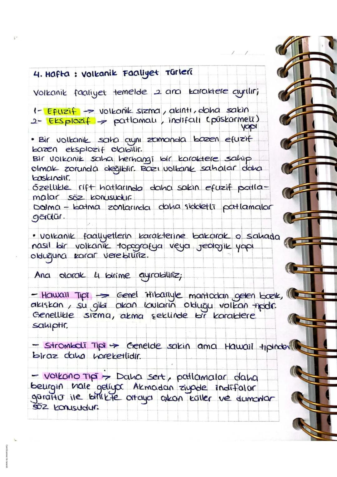 02/10/2023
Volkanoloji
1. Hafta Volkanoloji, Temel Kavramlar, Levha Tek-
toniği, Volkanizma
magmanın yani yerkabuğunun
içerisindeki eriyik
m