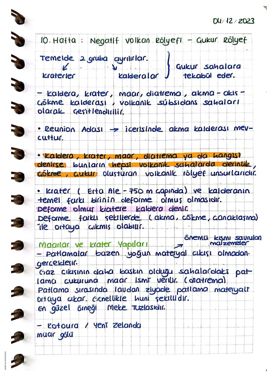 02/10/2023
Volkanoloji
1. Hafta Volkanoloji, Temel Kavramlar, Levha Tek-
toniği, Volkanizma
magmanın yani yerkabuğunun
içerisindeki eriyik
m