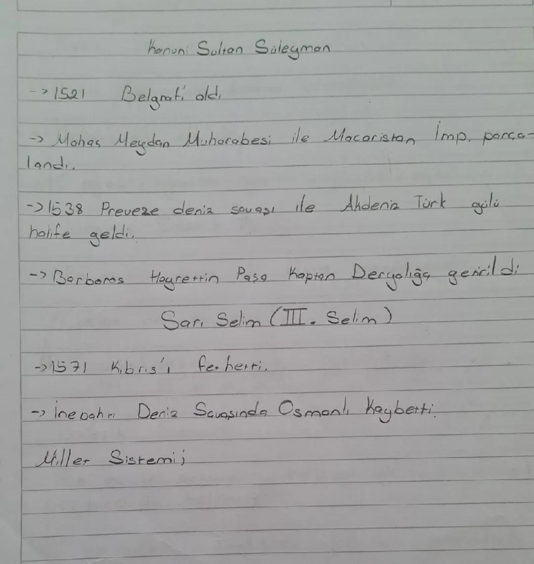 Osman Bey

1-1299 da Soğur ve Domaniç'te Osman Devleti'ni
Kurmuş.

2-1302 Koyunhisar Savaşı: Osmanlı ile Bizans
arası n da yapılan ilk savaş