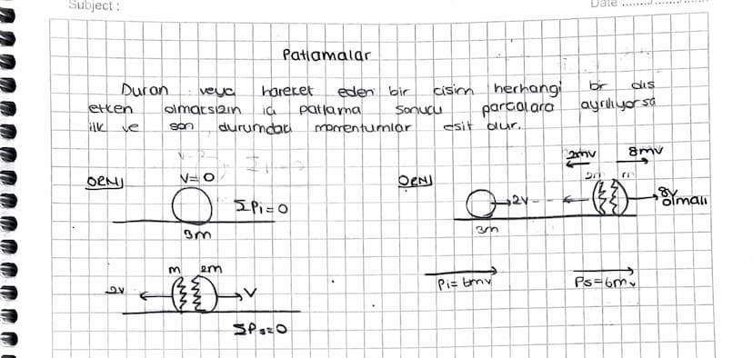 Itue-Momentum
(I) itme:
Suresinin
Cisme
cor PINI
etki eden kuvvet
ikmeyi
ile
kuvvetin
verir.
Vektöreldir.
F
F
uygulama
itme = Kuvvet zamen
I