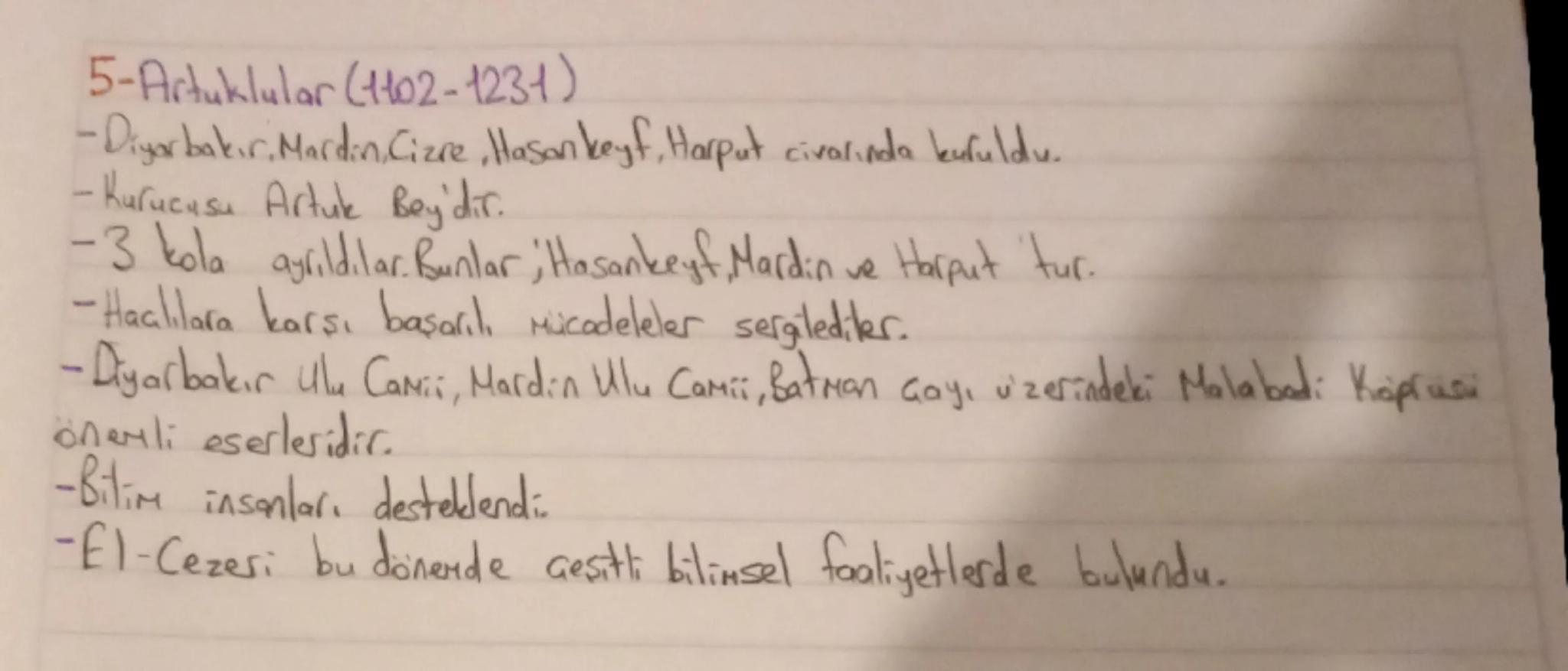 Anadolu'da Kurulan ilk Türk Beylikleri
1. Danismenttler (1080-1178)
-Sivas, Tokat, Kayseri, Amasya'da kuruldu. Merkezi Sivastic.
-Kurucusu D