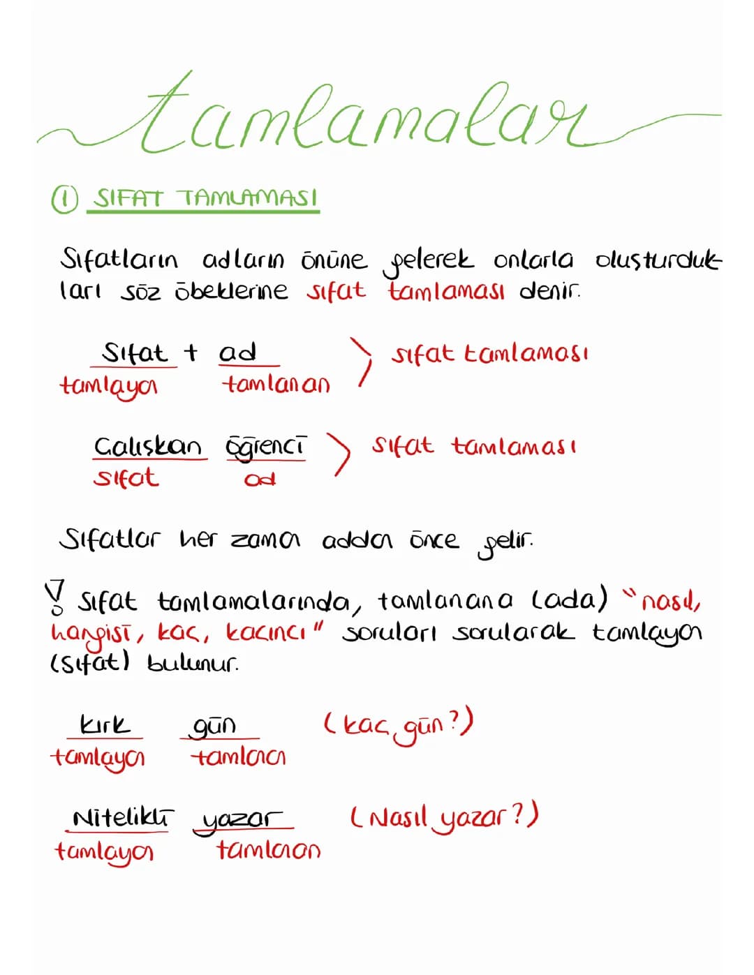 Tamlamalar