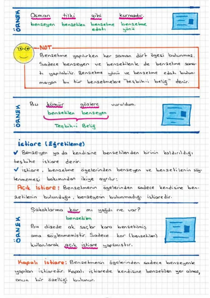 SÖZ SANATLARI (EDEBI SANATLAR)
Edebi metinlerin anlaşılmasında ve yorumlanmasında
natların önemli bir yeri vardır.
edebi sa-
Özellikle Divan