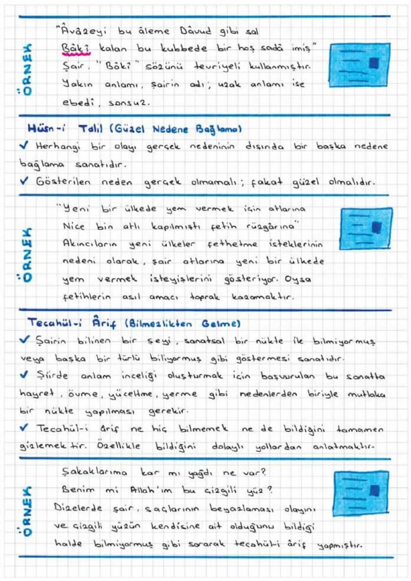 SÖZ SANATLARI (EDEBI SANATLAR)
Edebi metinlerin anlaşılmasında ve yorumlanmasında
natların önemli bir yeri vardır.
edebi sa-
Özellikle Divan
