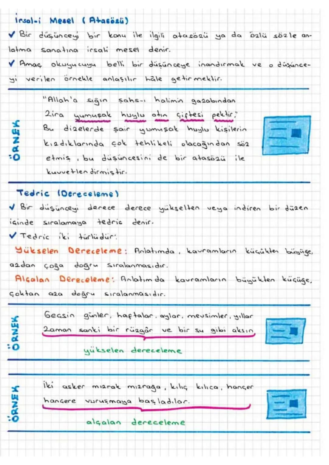 SÖZ SANATLARI (EDEBI SANATLAR)
Edebi metinlerin anlaşılmasında ve yorumlanmasında
natların önemli bir yeri vardır.
edebi sa-
Özellikle Divan
