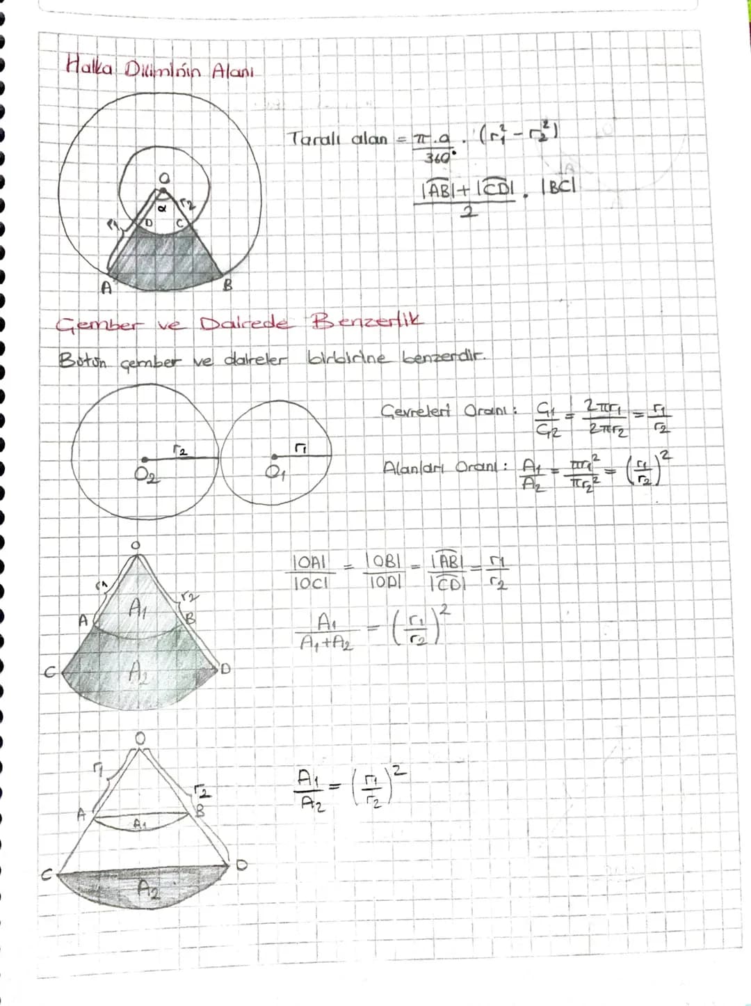 A
GEMBER VE DAIRE
Merkez, Gevre ve Teget - Kirls Ast
E
B
A
2x
2x
m(AOB = 2x
(Merkez acı)
m(AEB) = x (Gevre açı)
m (ABC) = x ( Teget - Kiriş 