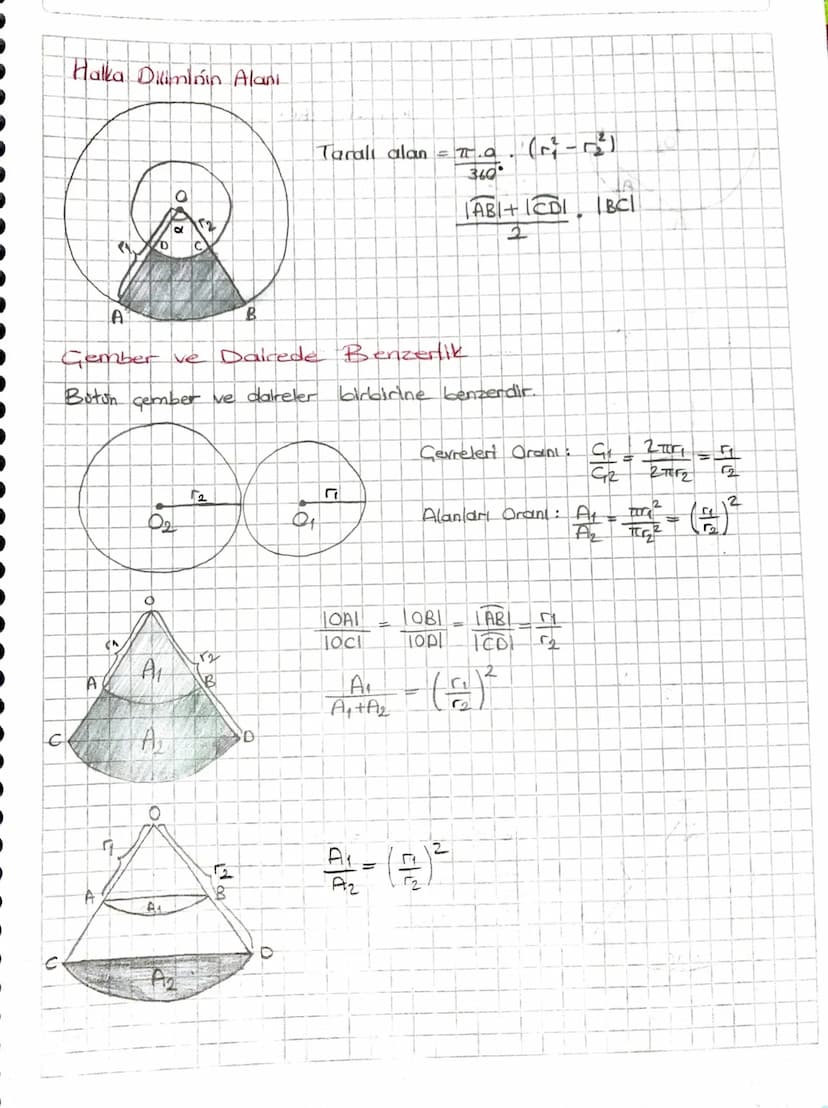 A
GEMBER VE DAIRE
Merkez, Gevre ve Teget - Kirls Ast
E
B
A
2x
2x
m(AOB = 2x
(Merkez acı)
m(AEB) = x (Gevre açı)
m (ABC) = x ( Teget - Kiriş 