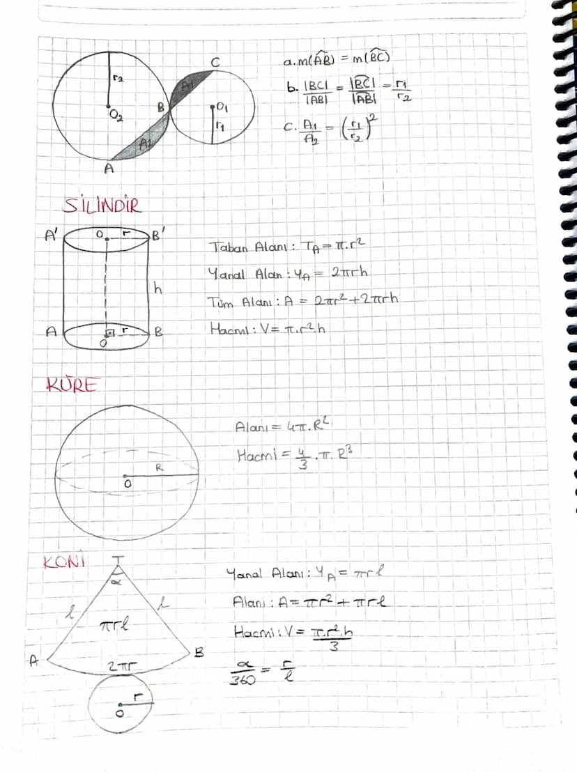 A
GEMBER VE DAIRE
Merkez, Gevre ve Teget - Kirls Ast
E
B
A
2x
2x
m(AOB = 2x
(Merkez acı)
m(AEB) = x (Gevre açı)
m (ABC) = x ( Teget - Kiriş 