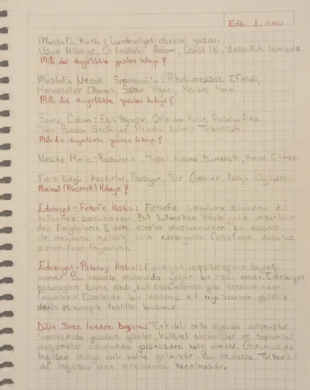 Edb. 1. a
Mustafa Kutlu Cumhuriyet donem; yazar.
Uzun Hikage, Ortadaki Adom, Cronal işi, Yoksulluk lamade
Milli dani chuyarlılıkla yazılan h