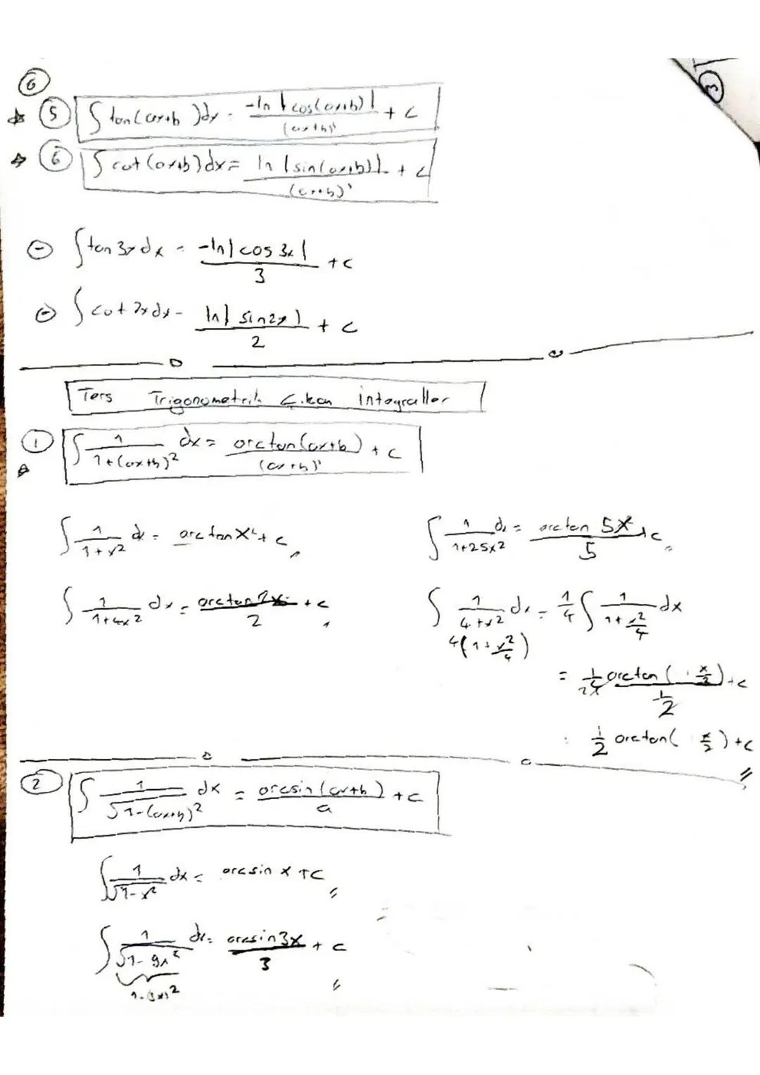 Jup
# Integral Temel Bilgiler
tegral türevin tersidir.

$f(x) \longrightarrow F'(x)$

antiderivative = Ters türev = integral

$f(x)) \longri