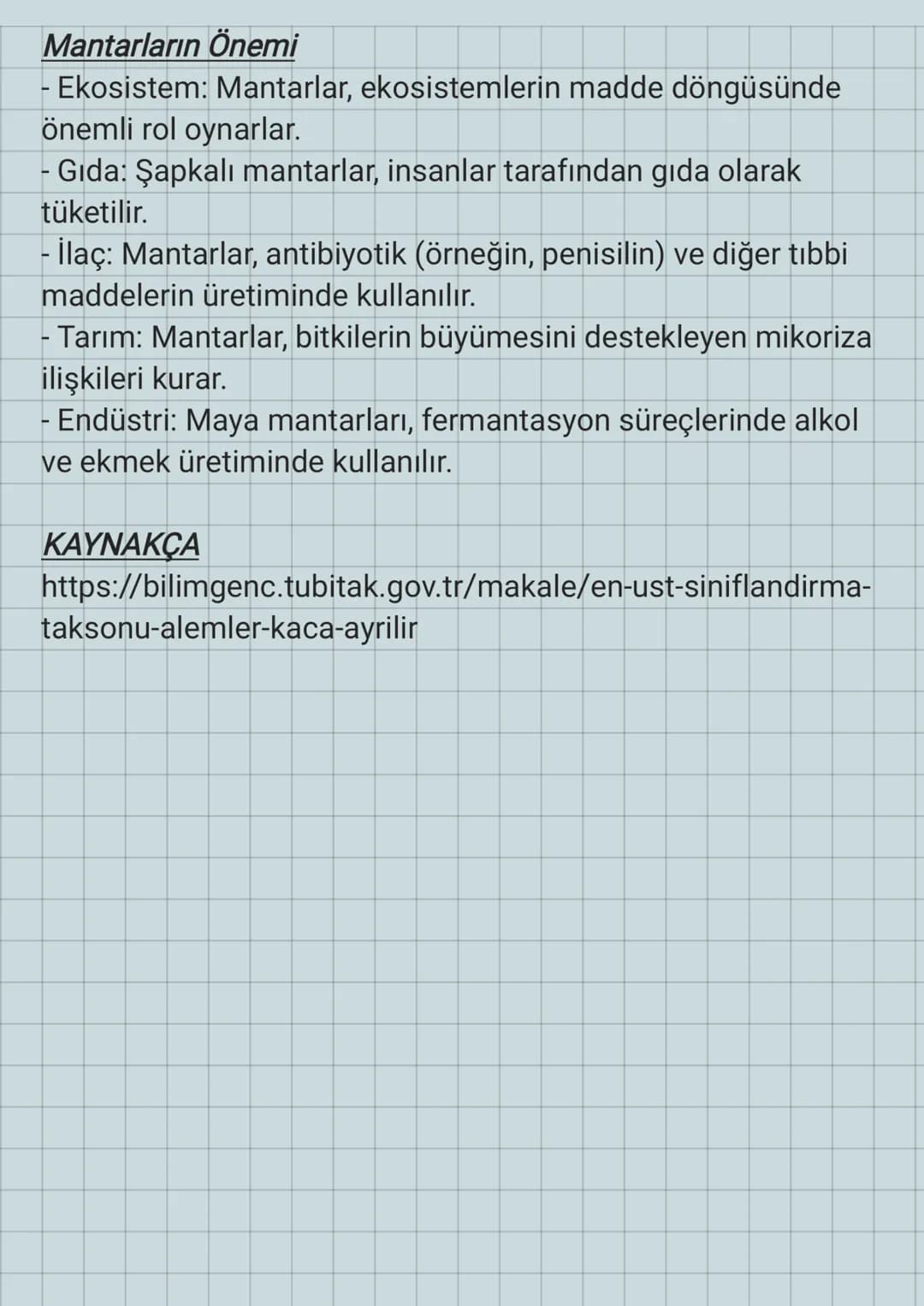 NHH
Mantarlar
+150-0
Mantarlar, çoğunlukla çok hücreli, bazıları ise tek hücreli olan
heterotrof organizmalardır. Klorofil içermezler ve fot