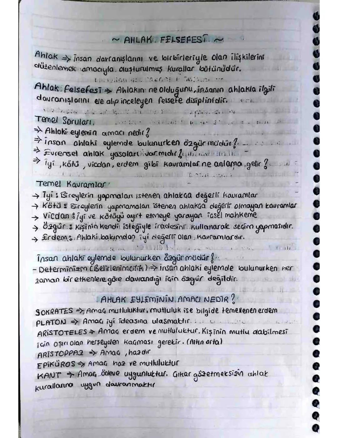 Ahlak Felsefesi 