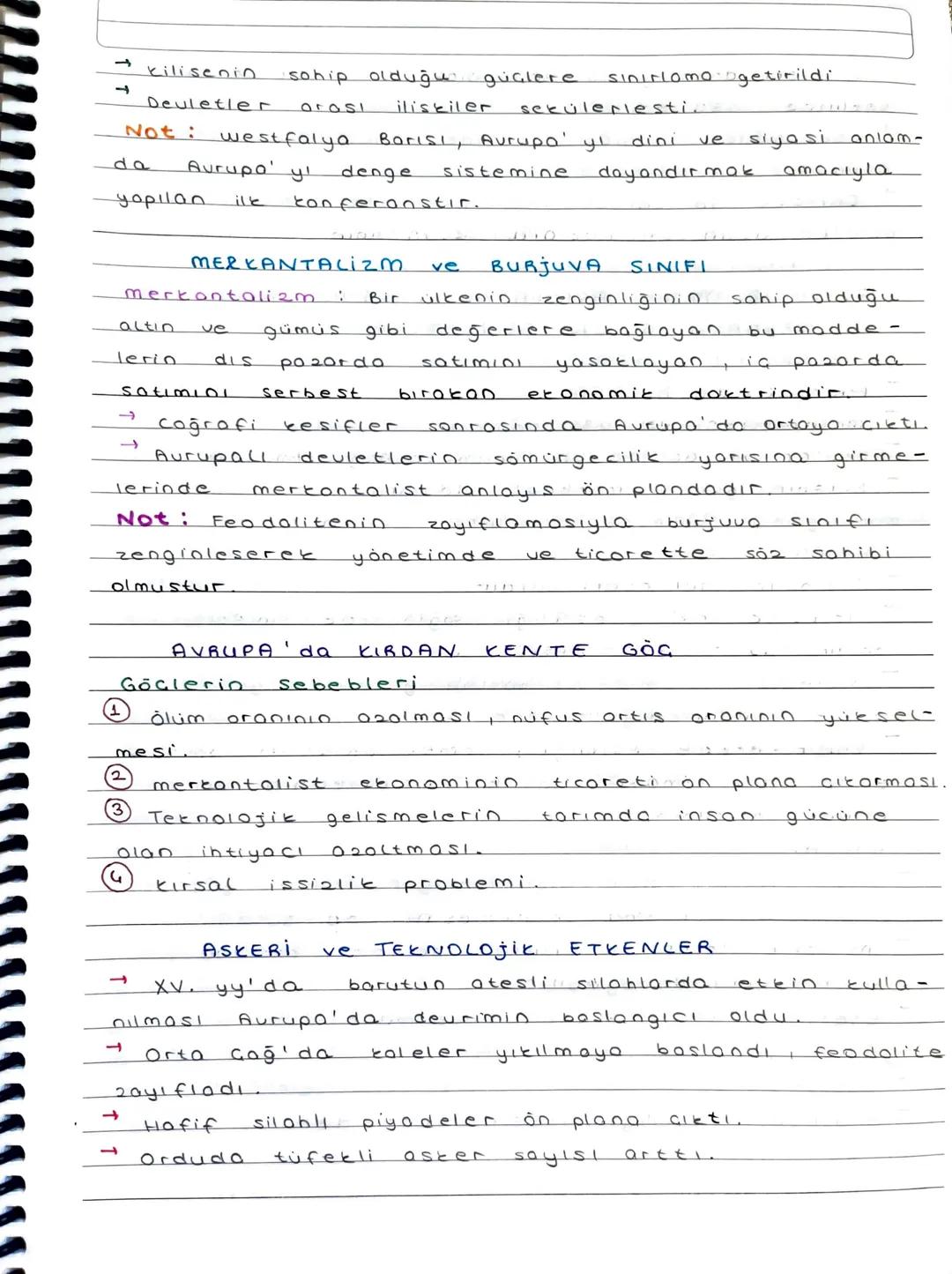 Not: Feodalite
tralliklara
SWP▸
XV. yy'dan itibaren
yerini mutlak
birottu.
Avrupa' da dōnisumlerin. yasanmasında ettili
faktörler nelerdir?
