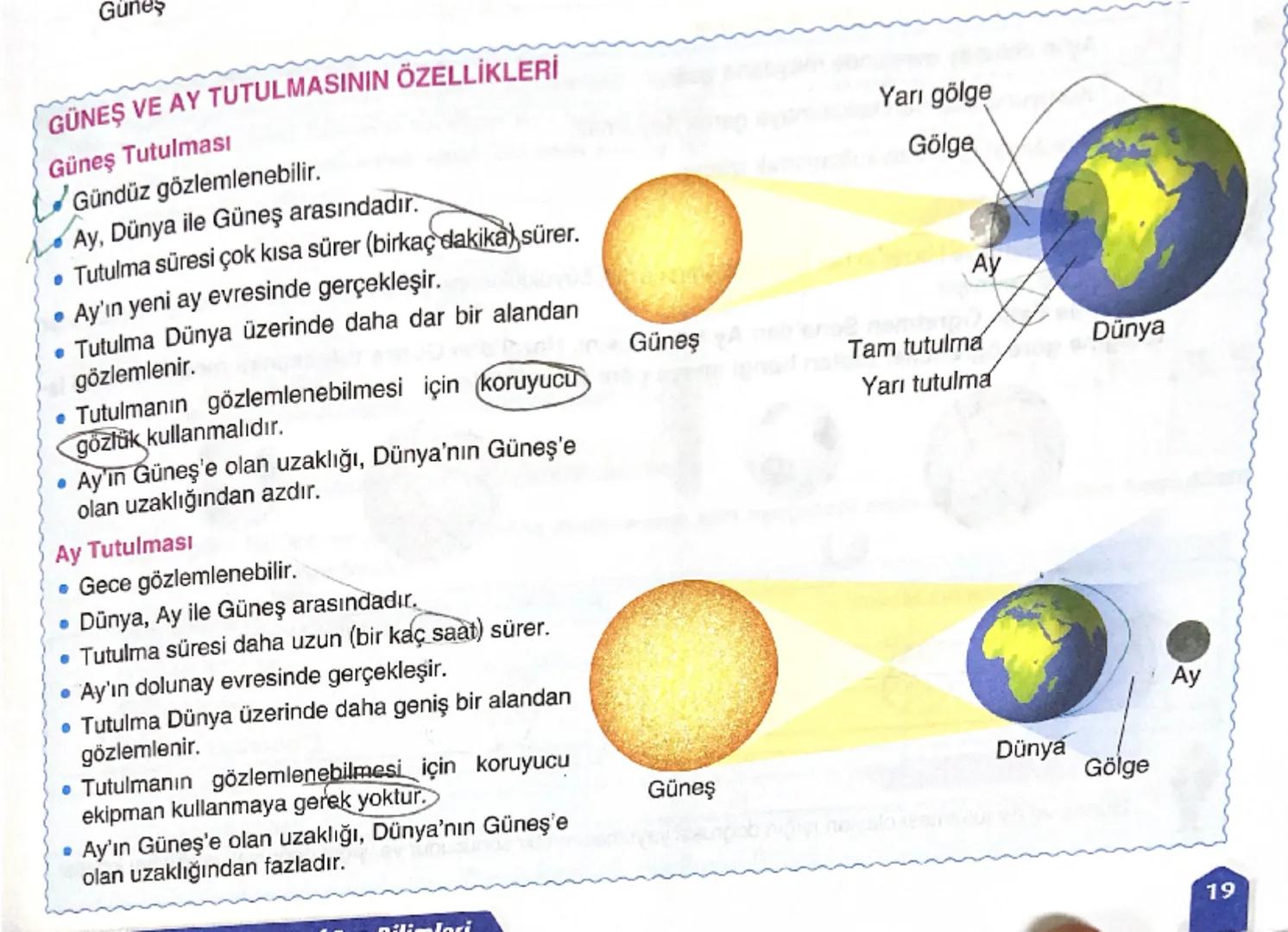 Güneş Sistemi ve Tutulmalar
Konu Anlatım
Kazanım
F6.1.1.1.
F.5.1.1.2.
Güneş Sistemi
Güneş sistemindeki gezegenleri birbirleri ile karşılaştı