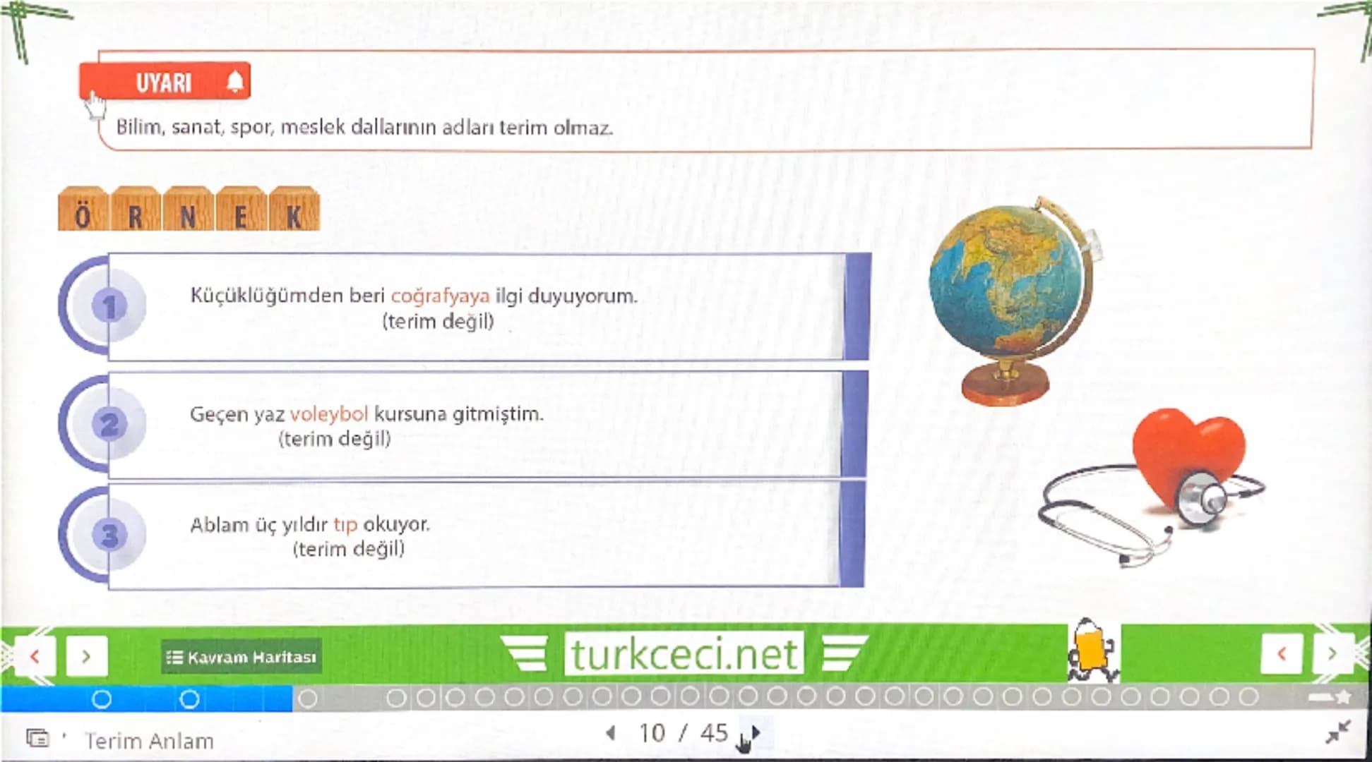 1. Sözcükte Çok Anlamlılık
Bir sözcüğün birden çok anlamda kullanılmasına “çok anlamlılık” denir. Sözcükler “yakın anlam, mecaz anlam, terim