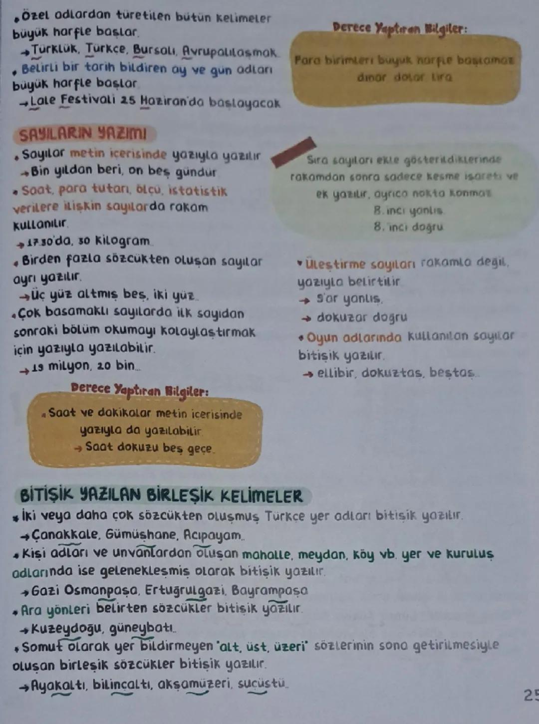 # YAZIM KURALLARI

BÜYÜK HARFLERİN KULLANILDIĞI YERLER

• Cümleler büyük harfle başlar

→Dun hava cok güzeldi.

• İki noktadan sonra gelen c