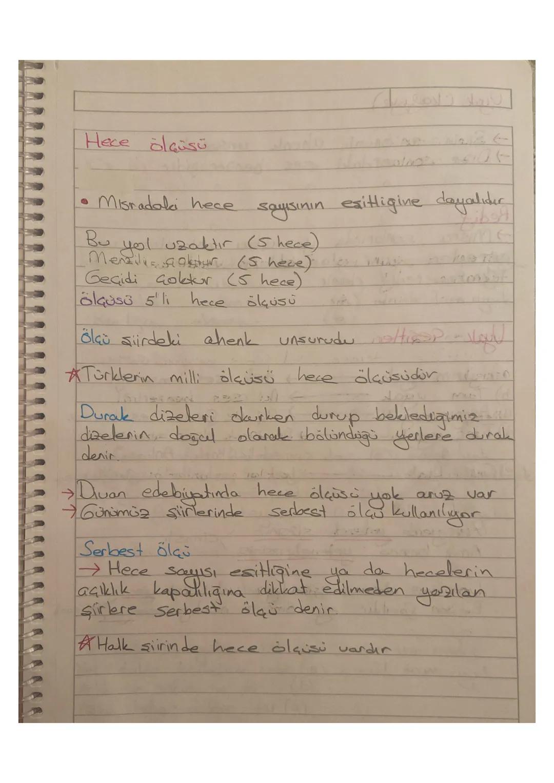 ابعاد (امس)

Hece ölçüsü

• Misradalei hece
sayısının eşitliğine dayalıdır

Bu yol uzaktır (5 hece)
Mendes satur (Shece)
Geçidi Golekur (5 h