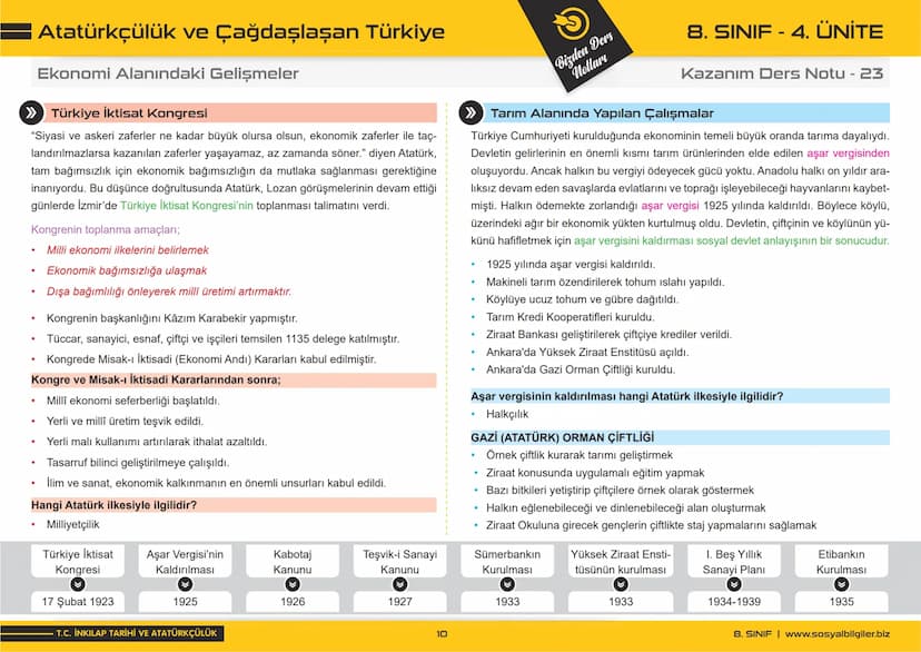 8.SINIF
1, 2, 3, 4, 5 ve
6.ÜNİTE
DERS NOTLARI
sosyalbilgiler.biz
Şeyhmus Yüce # 8.SINIF
# I.ÜNİTE
# DERS NOTLARI

sosyalbilgiler.biz        