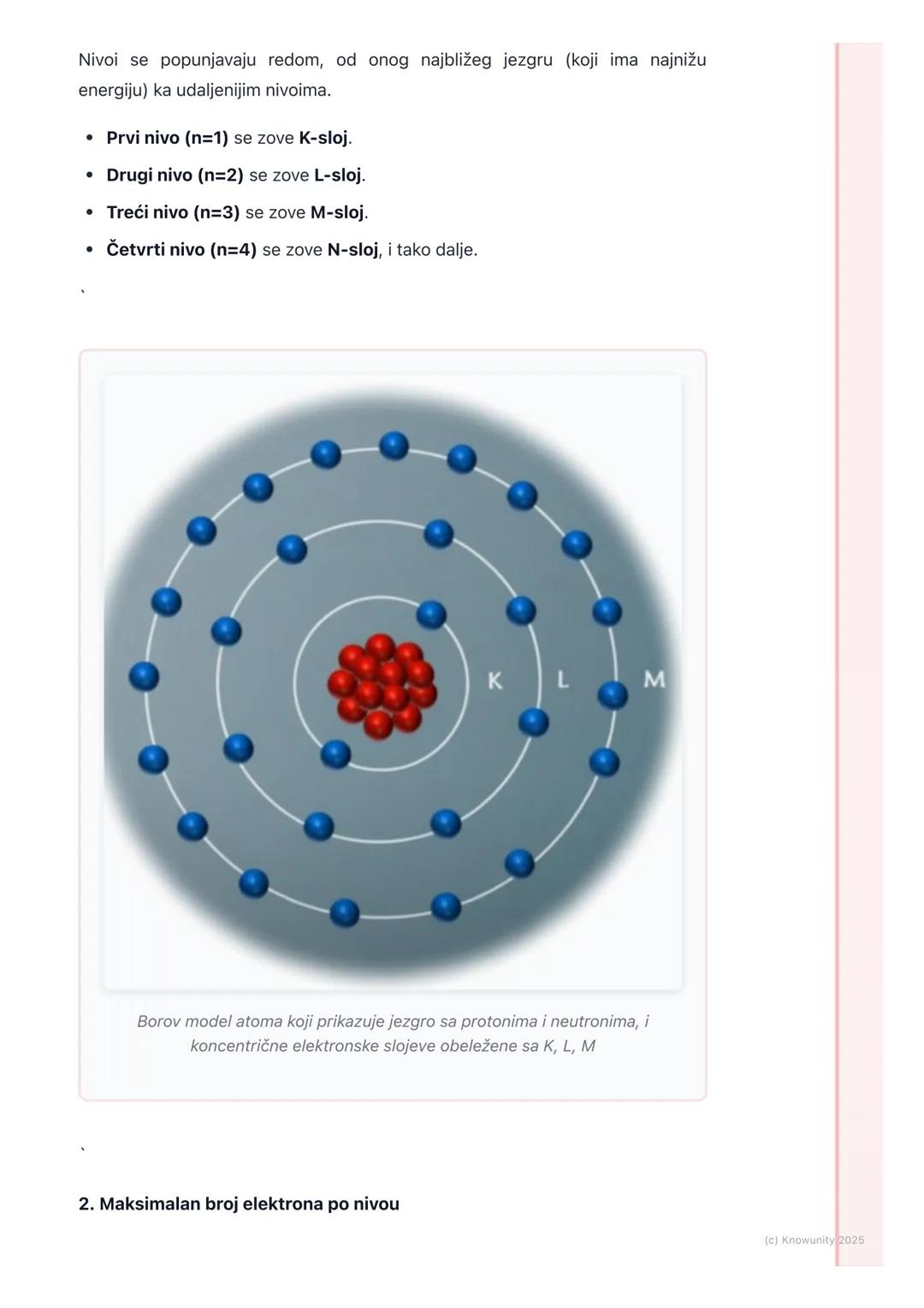 # Elektronski omotač i valentni
elektroni

Uvod u elektronski omotač

Elektroni se u atomu ne kreću haotično oko jezgra. Raspoređeni su u
od