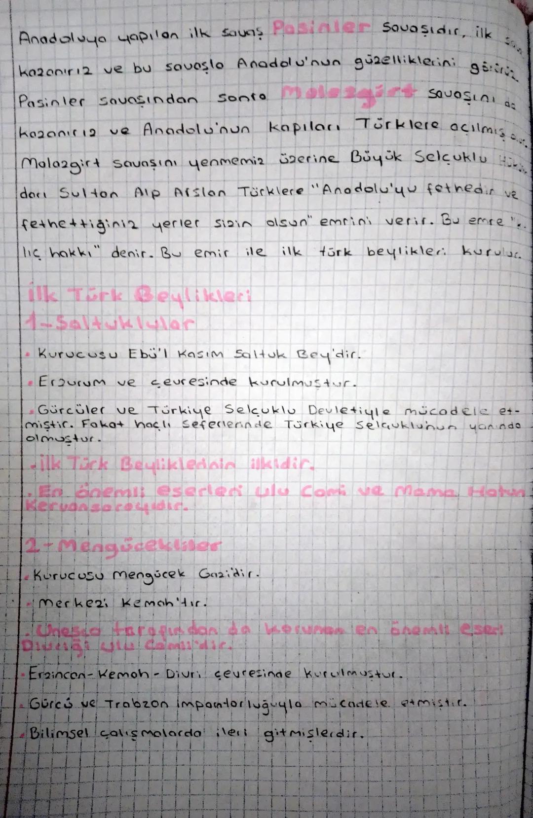 10. SINIF TARIH
MÜNİTE
Oğuz Göçleri Sicosando Anadolu Nasıl?
Bizans - Sasani mücadeleleri yüzünden Anadoluda tam bir yıkım var.
Bizans'ta sı